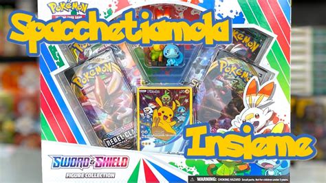 SPACCHETTIAMO LA NUOVA COLLEZIONE CON STATUINA Pokemon TCG Collezione