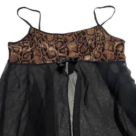 Y K Peekaboo Lingerie Top Vintage Sheer Lingerie Depop