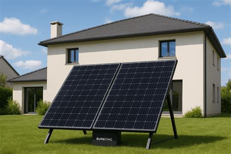 panneau solaire sunethic station francaise plug play autonome