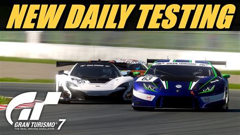 Gran Turismo 7 New Daily Racing Testing Youtube