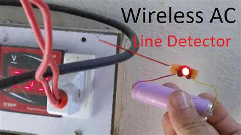 How To Make Non Contact Electric Tester Wireless Ac Line Detector Youtube