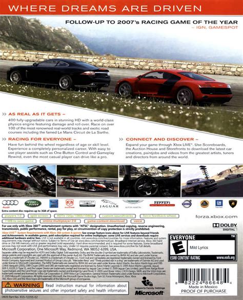 FORZA MOTORSPORT 3 Gameplanet