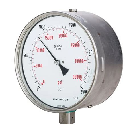 Analog Psi Ges Compact Industrial Pressure Gauges Model Name