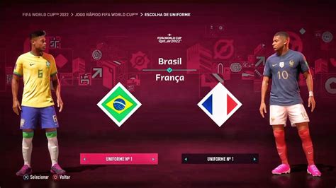 Fifa 23 Brasil X FranÇa Final Fifa World Cup 2022 Ps4 4k Youtube