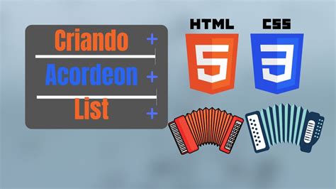 CRIANDO COMPONENTE ACORDEON HTML CSS YouTube