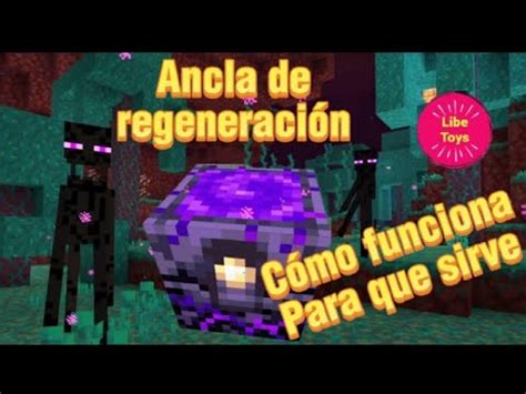 COSAS QUE NO SABIAS DEL ANCLA DE REGENERACIÓN EN MINECRAFT YouTube