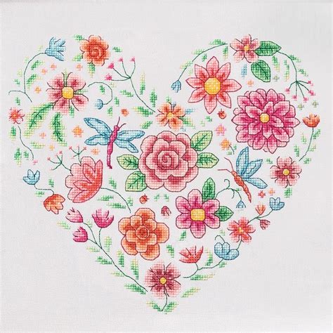 Free Heart Cross Stitch Patterns Cross Stitch Stitch Patterns