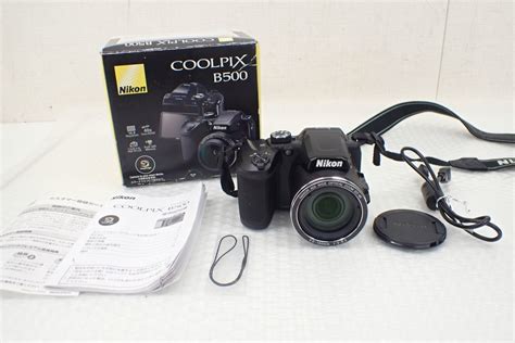 営sa137 80 Nikon ニコン デジタルカメラ Coolpix B500 光学40倍ズーム 1602万画素 ブラック B500bk