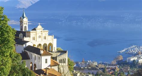 The Madonna Del Sasso Church Locarno Camping Lago Maggiore