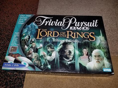 Trivial Pursuit Dvd Game The Lord Of The Rings Edition Amazon De