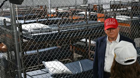 Alligator Alcatraz video of ICE detention center in Ochopee, Florida