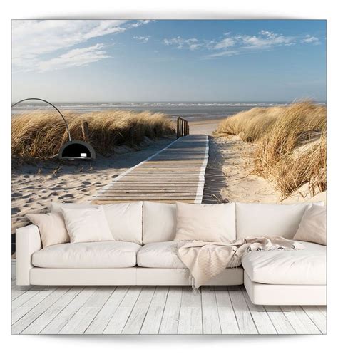 Strand Meer Landschaft Fototapete Vlies Tapete Xxl Wandtapete C B