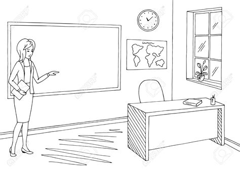 classroom clipart black and white 18 free Cliparts | Download images on ...