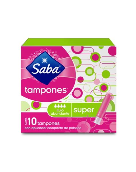 Tampones Saba Super Plus Pzas Onix