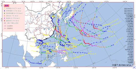 2019年西北太平洋热带气旋最佳路径发布 台风新闻 中国台风网