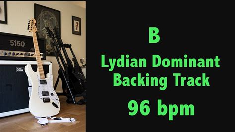 B Lydian B B Lydian Dominant Modal Backing Track Youtube