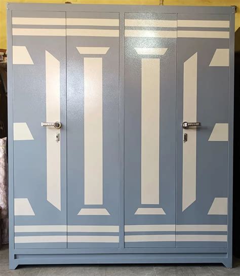 Door Feet Mild Steel Wardrobe With Locker At Rs Piece In