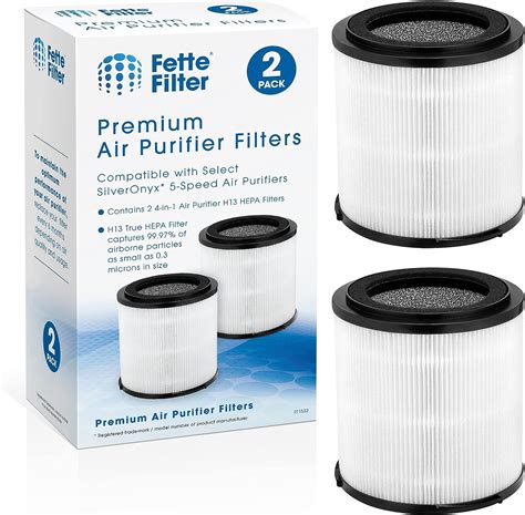 Amazon Fette Filter H True Hepa Replacement Filter Compatible