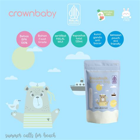 Jual Crown Kantong Asi Steril Ml Isi Pcs Pouch Box