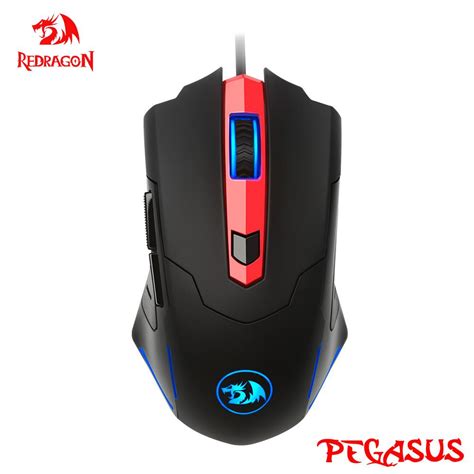 REDRAGON PEGASUS M705 RGB Mouse Para Jogos Fio USB 7200 DPI 7