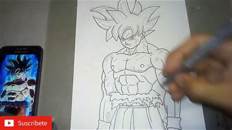 C Mo Dibujar A Goku Ultra Instinto Dominado How To Draw Goku Mastered