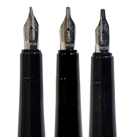 pentel calligraphy fountain  set