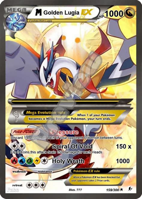 Lugia Ex Card