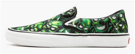 Buy Supreme Vans Skull Pile Slip On In Stock