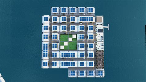 Floating City Concept Art : r/seasteading