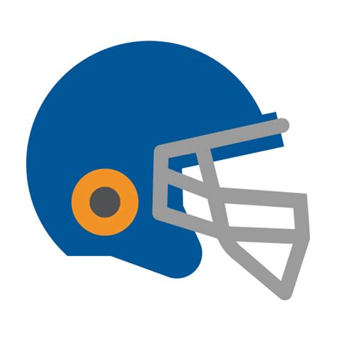 Football Helmet Generic Flat Icon