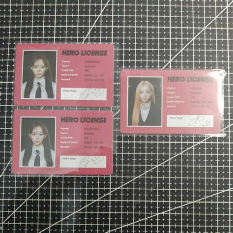 Jual Pc Photocard Kep Er Id Card Hero Troubleshooter Mashiro Yeseo