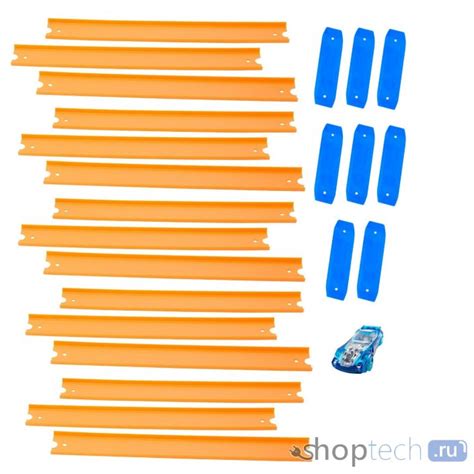 Трек Hot Wheels Конструктор трасс 4 метра машинка BHT77 Купить Трек Hot Wheels Конструктор