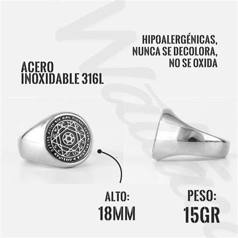 Anillo Rey Salom N Para Hombre En Wattaca Per