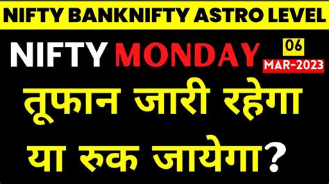 Nifty Monday Analysis Banknifty Monday Analysis 06 March 2023 Nifty