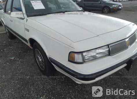 1989 Oldsmobile Cutlass Ciera 2g3aj51n4k2303308 Bid History Bidcars