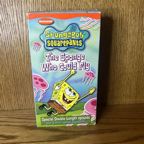 Spongebob Squarepants The Sponge Who Could Flyvhs 2003 Special 3 Episodes 97368756038 Ebay