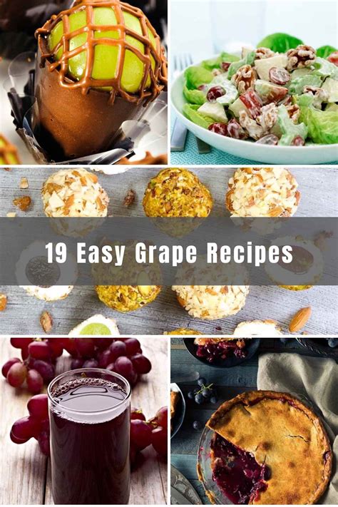 19 Easy Grape Recipes You Won’t Be Able To Resist - IzzyCooking