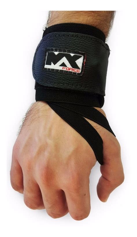 Faixa De Pulso Munhequeira Academia Max Force Crossfit Pro