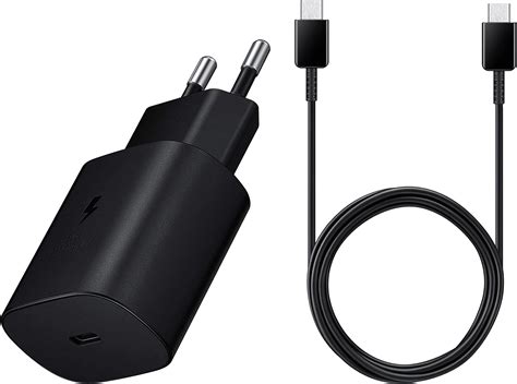 25W Schnellladegerät USB C Ladegerät Ladekabel für Samsung Galaxy A54