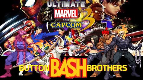 ultimate marvel  capcom  iain  luke button bash brothers