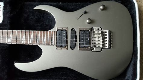 Price Reduced Ibanez Rg5ex1 In Gray Pewter Reverb