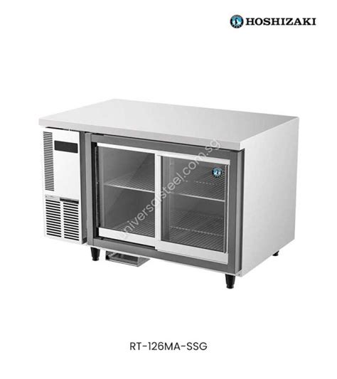 Hoshizaki Sliding Glass Door Undercounter Chiller Rt 126ma Ssg Universal Steel Industries