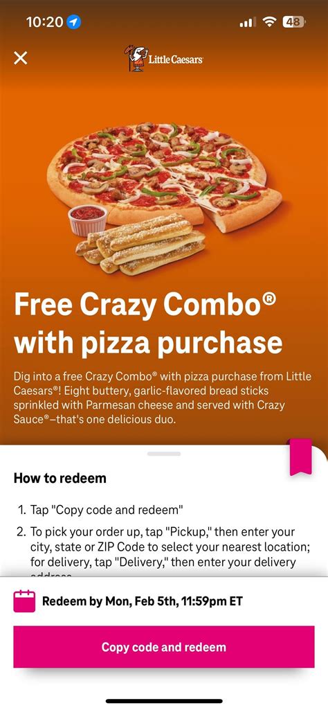 Little Caesars Coupon : r/coupons