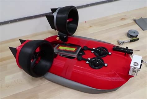 3D Printed Hovercraft Takes Flight | Hackaday