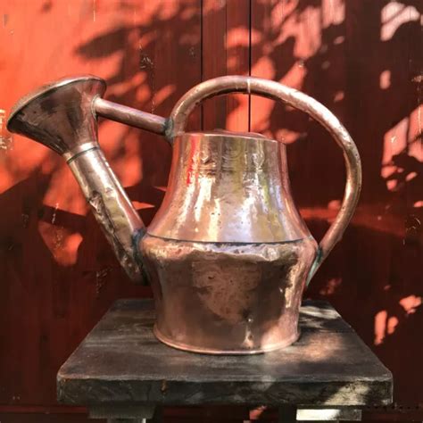 Rare Grand Arrosoir Fran Ais En Cuivre Poque Xviii Me Watering Copper