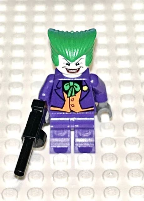 LEGO JOKER MINIFIG DC Comics Batman Super Heroes Universe 7882 7888 ...