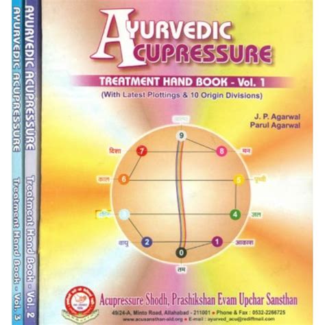 Ayurvedic Acupressure Treatment Hand Book 3 Volumes