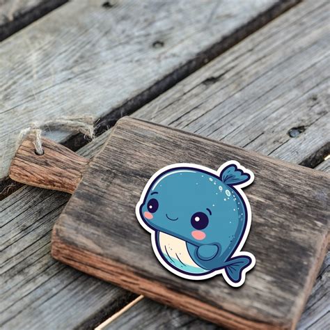 Cute Sea Creatures Stickers Sealife Collection Whale Stickerheroes ...