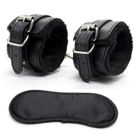 Bdsm Bondage Set Toys With Handcuffs For Sex Blindfold Eye Mask Adult