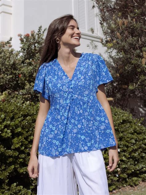 TOP HS239P151 CALI BLUE LAGOON Naked Gypsy